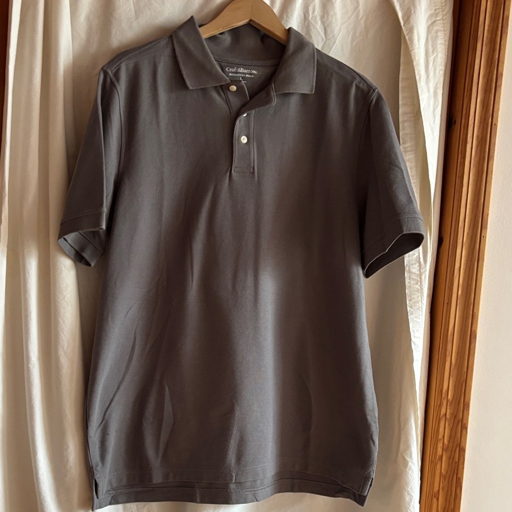 Croft & Barrow Charcoal Polo Shirt